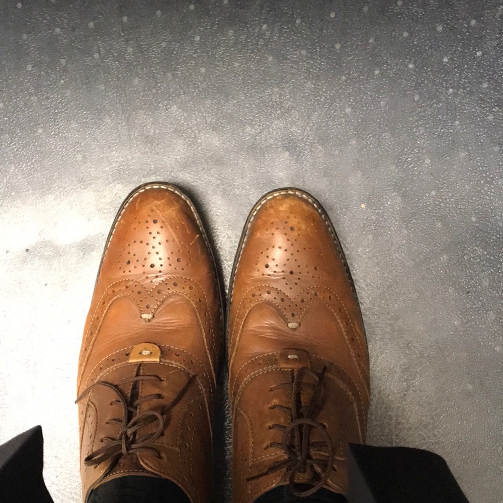 Mena brown shoes